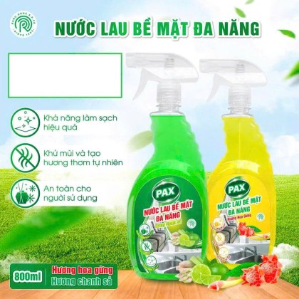 Nước lau bề mặt đa năng PAX 800ml